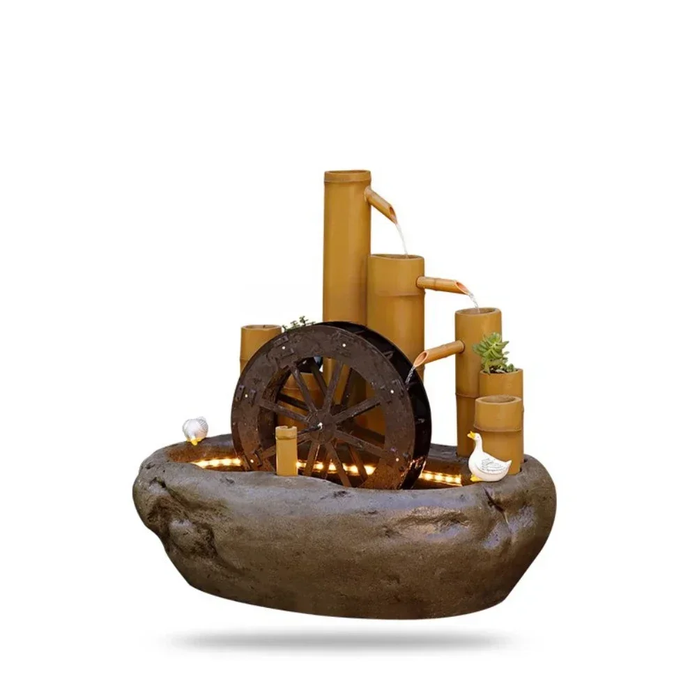 

Creative Waterscape Garden Japanese Yard Courtyard Decoration Floor Water Fountain Decoration