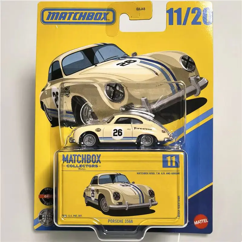 In Stock 2026 Matchbox Collectors 1:64 Diecast Car Gbj48 Batch Porsche Corvette Dodge Collector'S Models For Car Enthusiasts Toy view 3