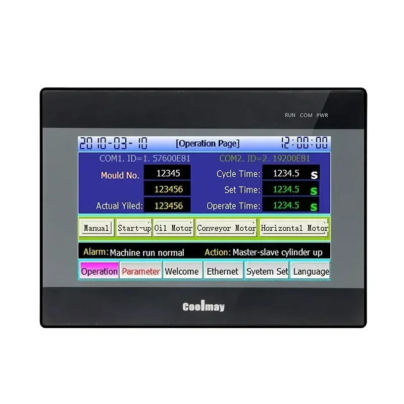 

Excellent Top Quality Hot Sales7 Inch Industrial Integrated All In One Machine Combo Display Modbus LCD Touch Screen Panel Contr