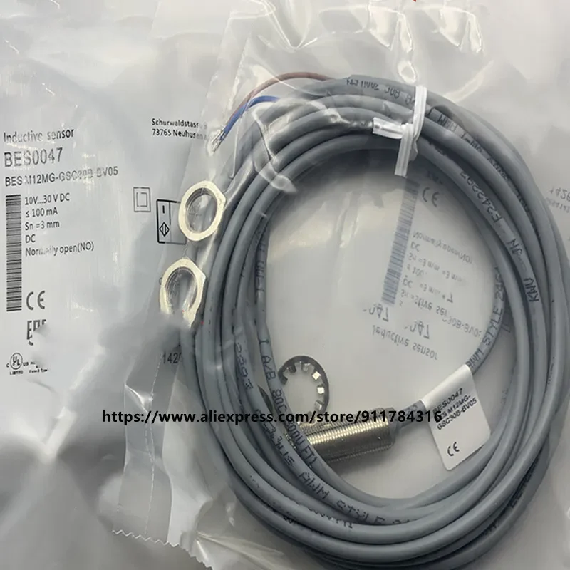 

3Pcs New High Quality Balluff proximity switch BES0047 BES M12MG-GSC30B-BV05 M12MG-GSC30B-BV02 M12MG-GSC30B-BV03
