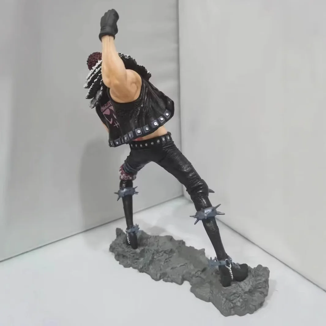 24 cm One Piece Charlotte Katakuri Anime Abbildung Modell Statue Sammlung Desktop Dekoration Ornament Spielzeug Geschenke Für Fans