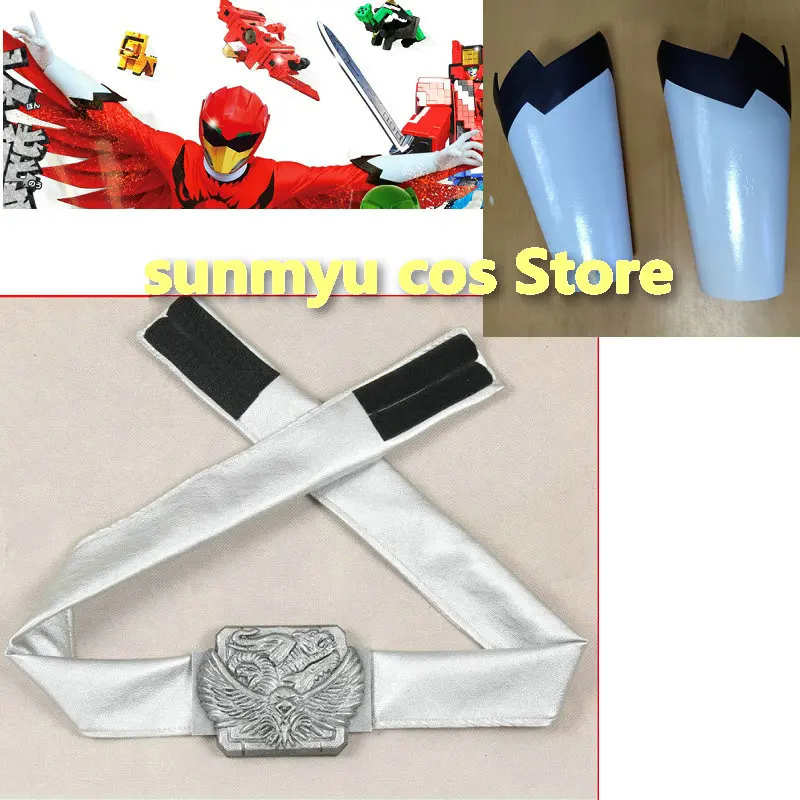 Doubutsu Sentai Zyuohger Cosplay Belt Armcovers Wrist Bands  Cosplay Costume Custom Size