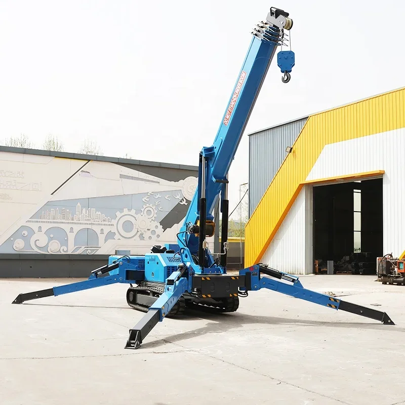 High End 5TMini Crawler Spider Crane With Wireless Remote Control