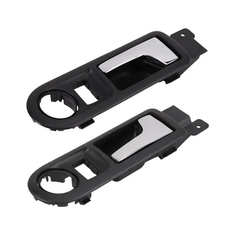 Reliable-Rear Left+ Right Interior Door Handle Inner Pull-Release 1 Pair 3B1839113 3B1839114 For VW Passat Golf 4 Bora