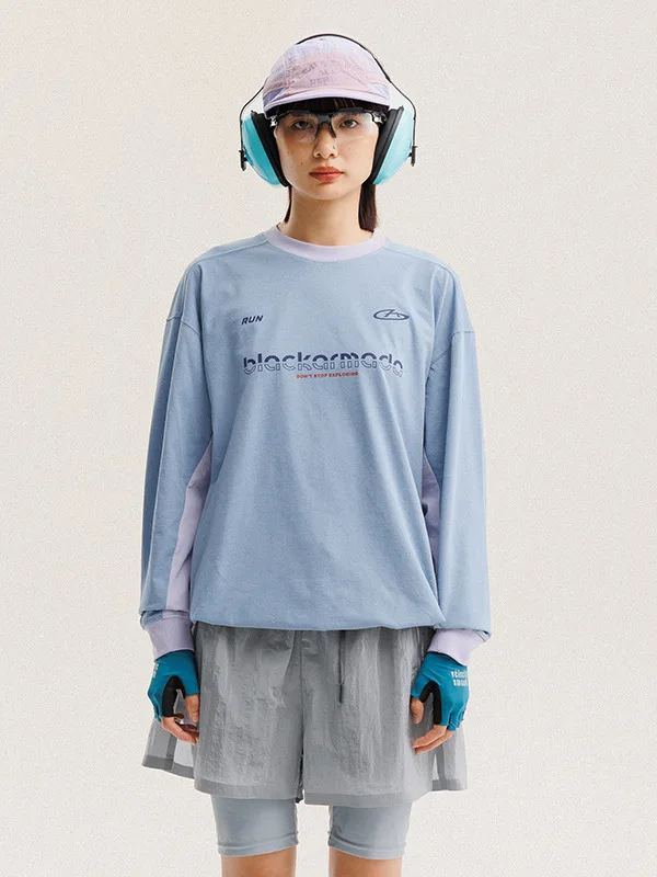 

Мужская футболка Brave Flng Faion Spor с длинным рукавом, свободного кроя, легкая, быстросохнущая, из полиэфирного волокна, для активного отдыха