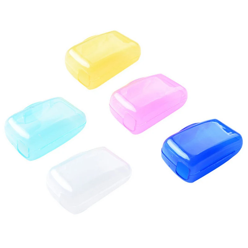 5 Pcs Toothbrush Cover Caps Portable Toothbrush Head Case Cover Travel Toothbrush Head Holder For Home Office Hotel Outdoor