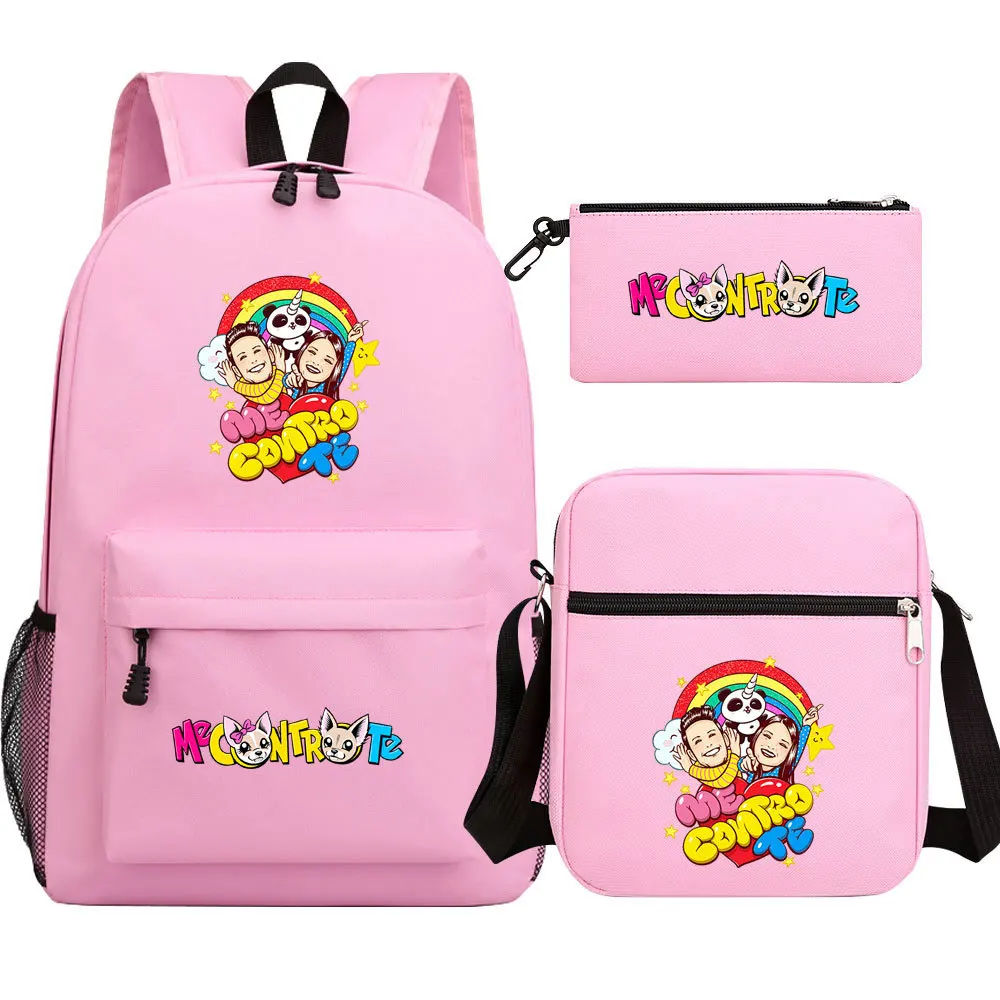 New Schoolbag Cute Me Contro Te Bagpack Mochila Student School Book Bags Teenage Boys Girls s Travel Backpack