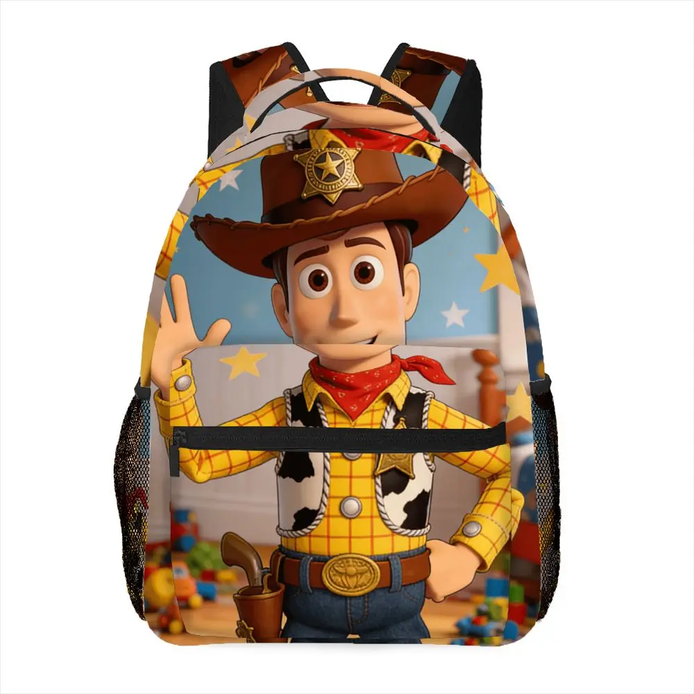 

1pc Toy Story Woody Pattern Printed Backpack, adjustable shoulder strap, essential for daily commuting and leisure