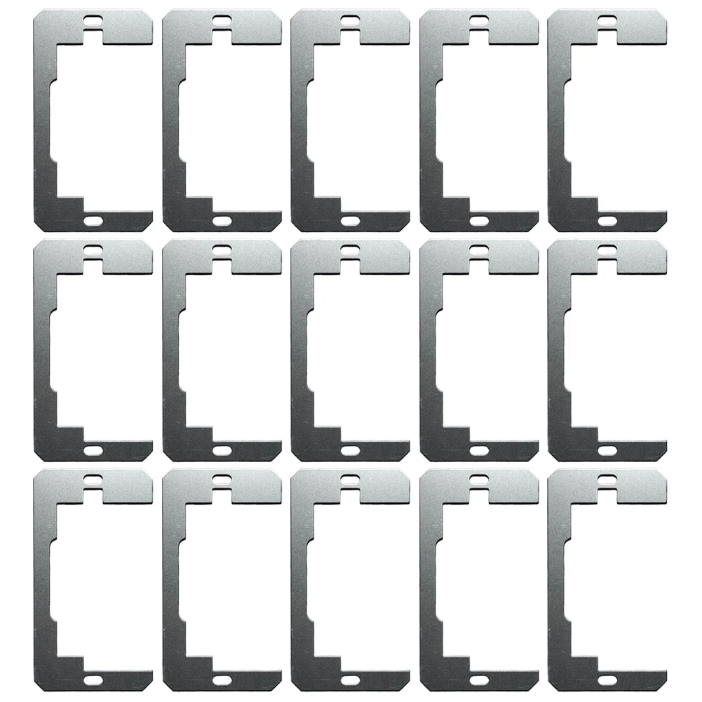 Metal Wall Panel Spacers 10/15/20 Pack for Leveling and Securing Electrical Outlets in Home Improvement Projects