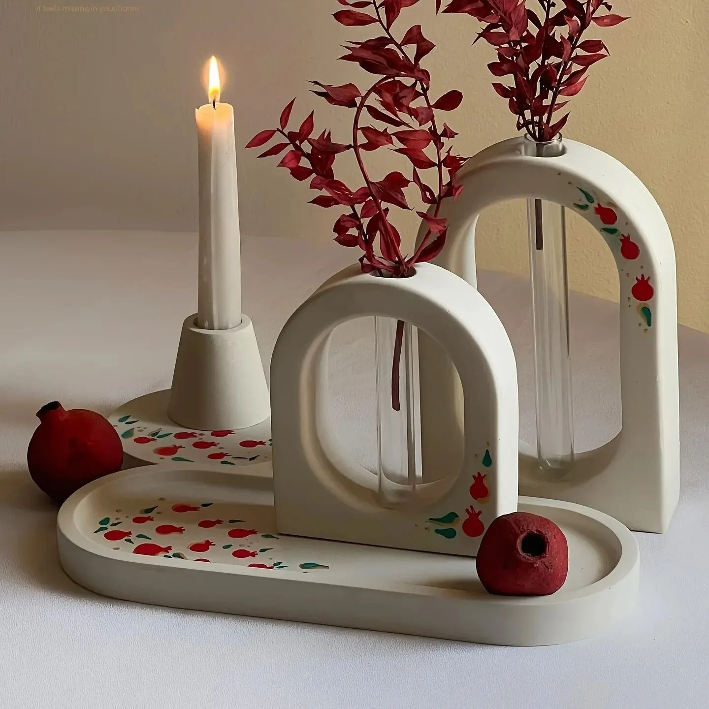 Силиконовая форма для гидропонной вазы «сделай сам», круглая арочная испытательная трубка, ваза для аквакультуры, форма для гипса и цемента, капельная форма из смолы, домашний декор