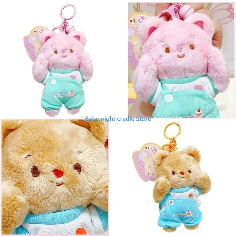 J2ff Butter Bear Keychain Girl Girl Purse Pends para Decors bolsos Accesorios