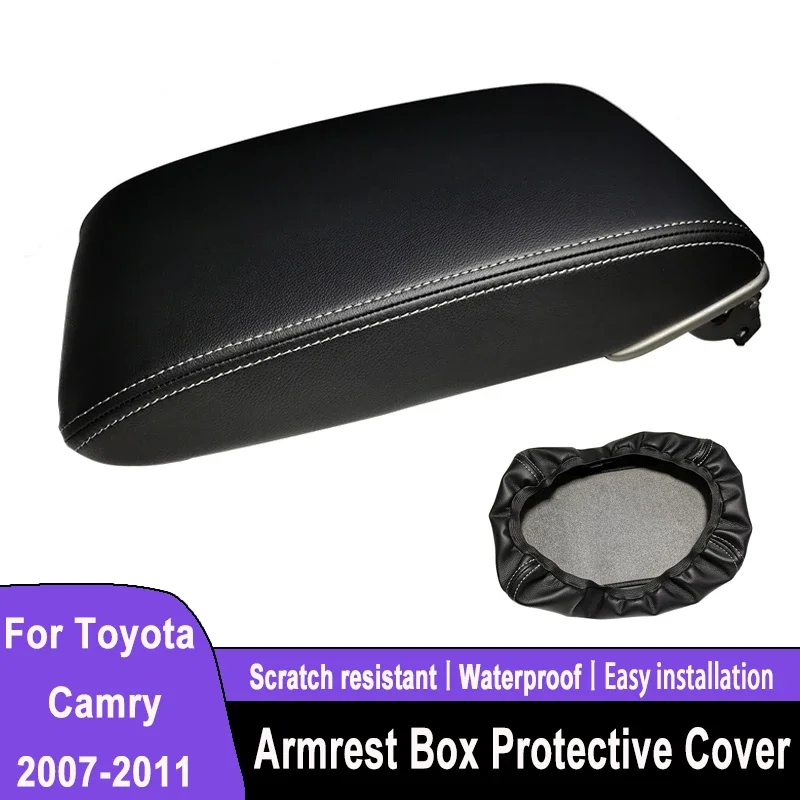 

Center Console Armrest Sleeve for Toyota Camry 2007-2011 - Armrest Box Protective Cover, Durable Car Interior Accessories 2008
