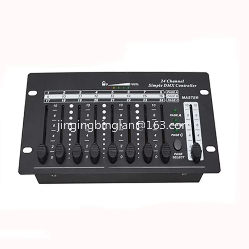 Mini Controller 16-32 Channel Wireless Lighting Console for Party Wedding Nightclub Stage Lighting
