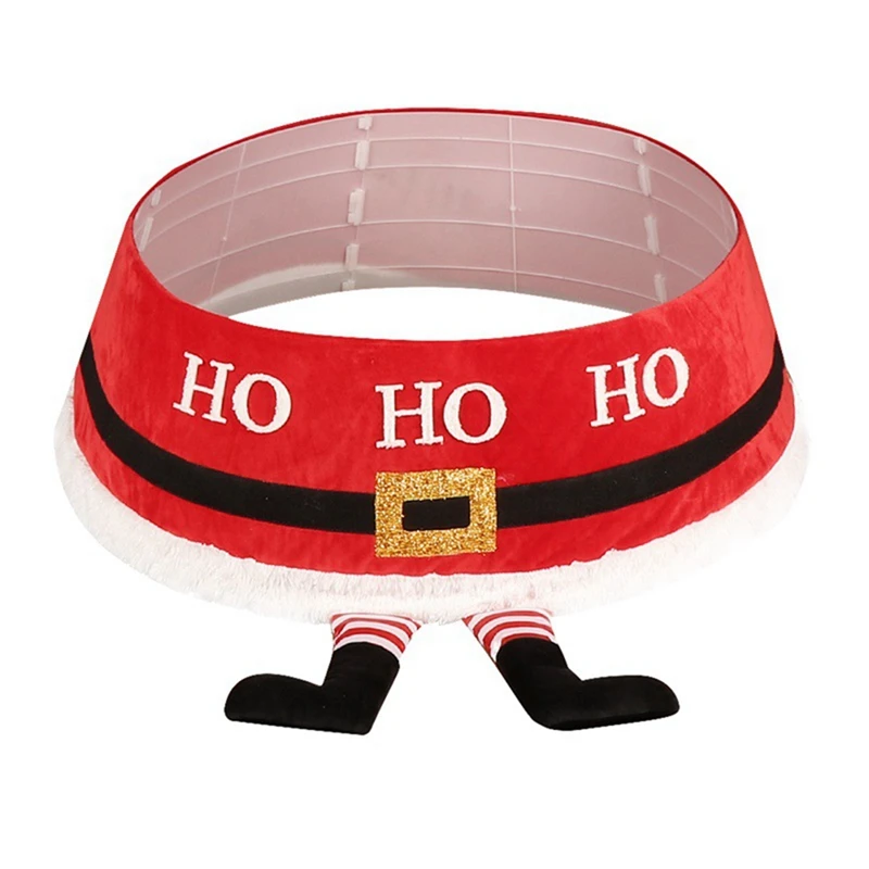 

Promotion! Christmas Decorations Christmas Tree Skirt Santa Claus Base Christmas Tree Collar Tree Base Cover Home Decor