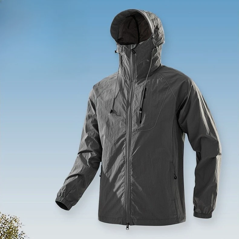 Signature Series 2025 Autumn Hiking Jackets Men High Quality Waterproof Windbreaker Outdoor Wear Windproof Jacket For Trekking - Image 2