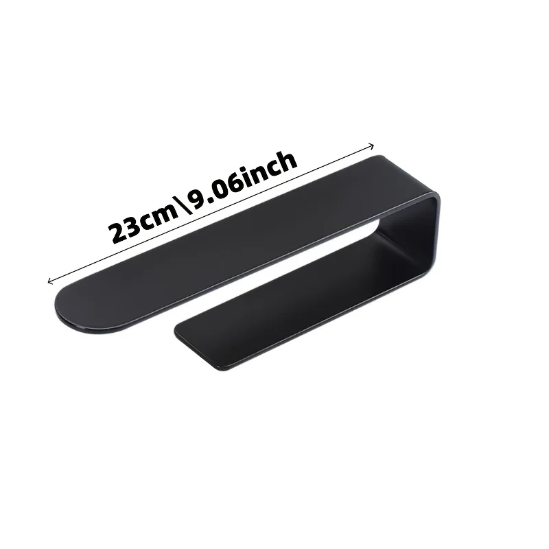 1PC Towel Rack Non-punched Towel Rack Bathroom Rack Self-adhesive Bathroom Kitchen Towel Hand Towel Rack Household Items