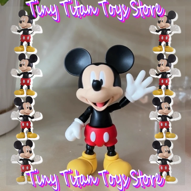 

New Lightning Dance Mickey And Friends Disney Blind Box Articulated Doll Figure Desktop Collectible Decoration Surprise Gift