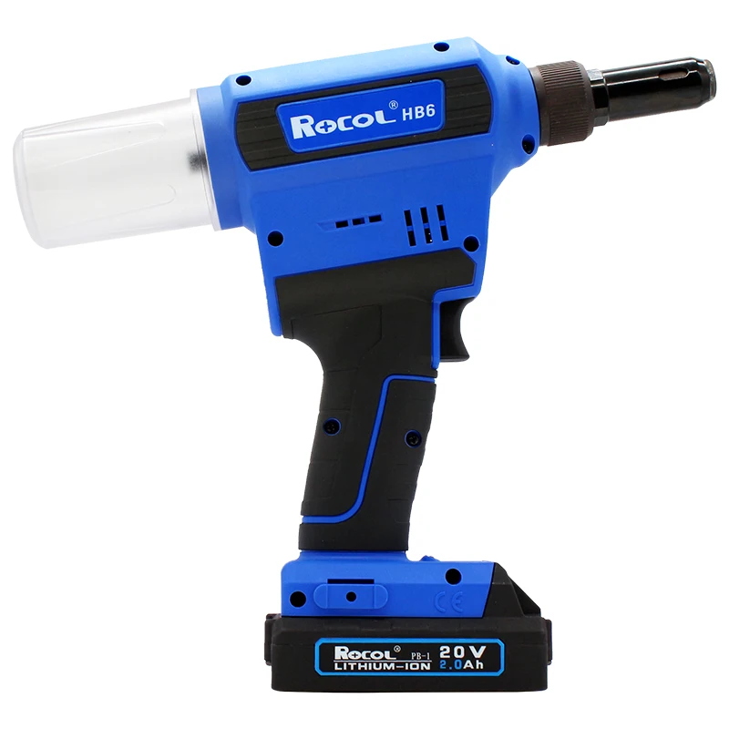 Electric RL-HB6 Rivet Gun 4.8-6.4mm Cordless Brushless Lithium Blind Rivet Tool