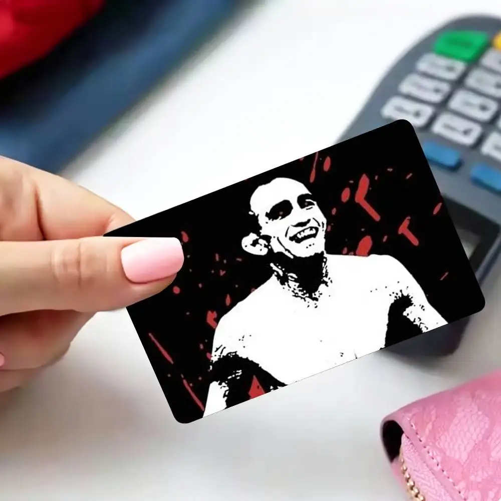 ElCucuy Nickname-Tony F-Ferguson   4pcs 1Set Card Stickers Small Waterproof Chip 4PCS Card Sticker Anti-Scratch