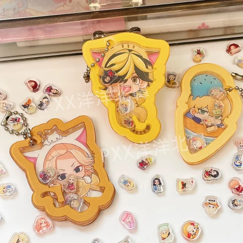 

Anime Peripheral Manjiro Sano Figure Acrylic Pendant Chifuyu Matsuno Figurine Acrylic Keychain Kazutora Hanemiya Decoration Toy