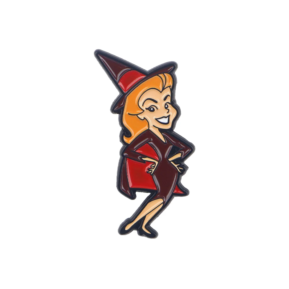 Halloween Hexe Sammlung Emaille Anstecknadel Abzeichen Pins Hüte Kleidung Rucksack Dekoration Schmuck Accessoires Geschenke für Freunde – Detail 1