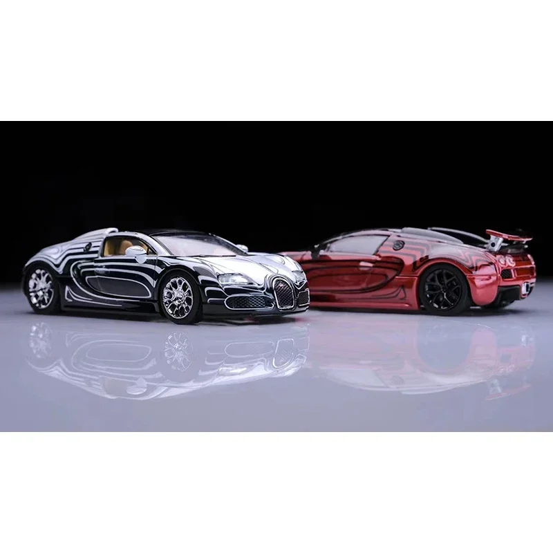 In Stock Mortal 1:64 Veyron Ceramic Pattern Alloy Car Model Toys Miniature Toys Gift Gift