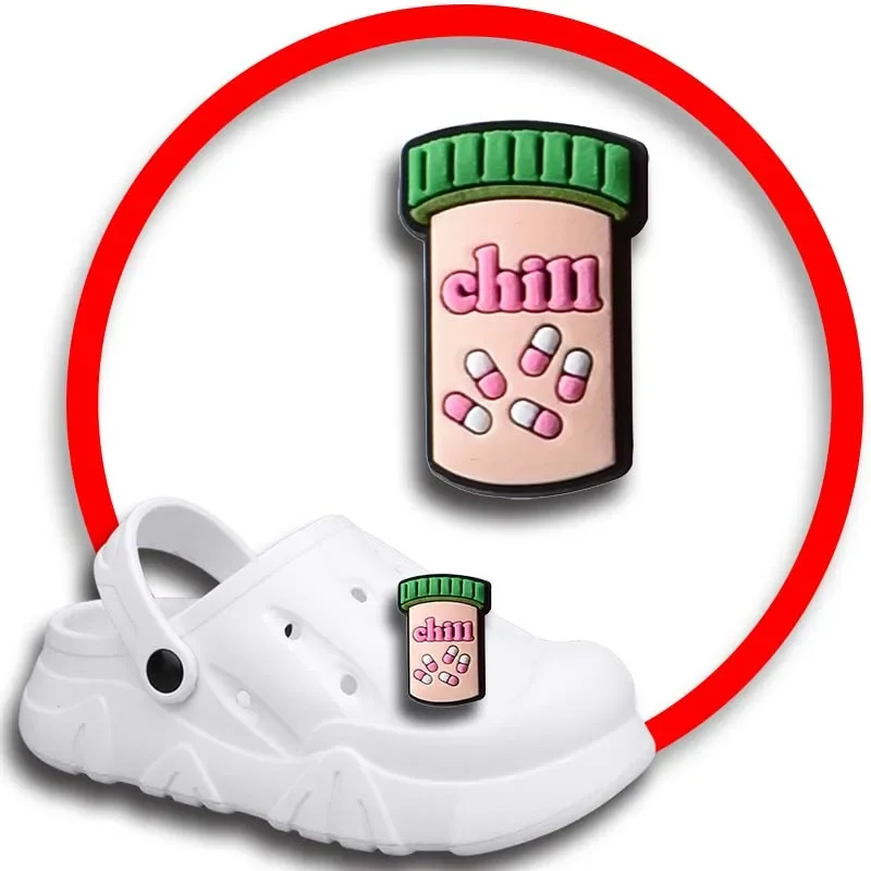 Ciondoli per scarpe per cure mediche d'organo per sandali Crocs zoccoli da donna spille decorazioni per scarpe accessori distintivi da uomo accessori per scarpe per bambini