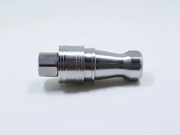 صمام قفل ذاتي سريع من الفولاذ المقاوم للصدأ، صمام هيدروليكي مفرغ بدرجة حرارة عالية وضغط عالي #4