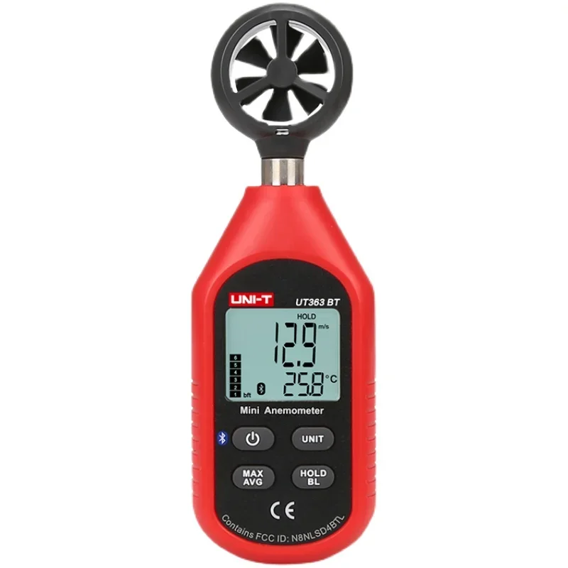 Wind speed meter UT361/UT362/UT363S high-precision mini wind volume, temperature, and wind measurement instrument