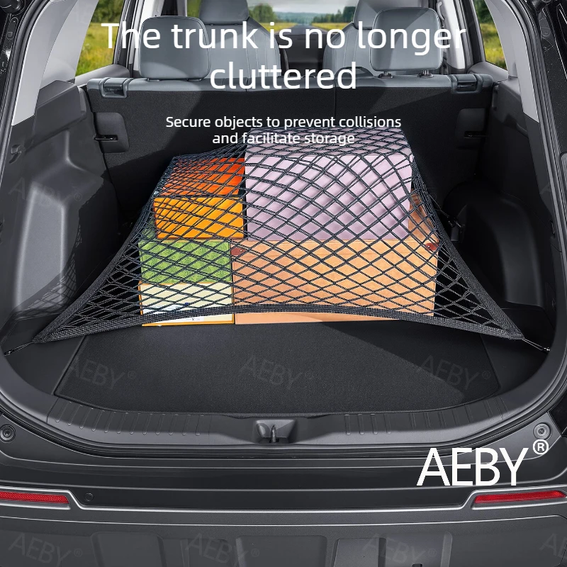 For Toyota Rav4 2020-2026 Trunk cargo net,Cargo Net Luggage Storage Net,Prevent items from sliding,Fixed net bag,auto parts