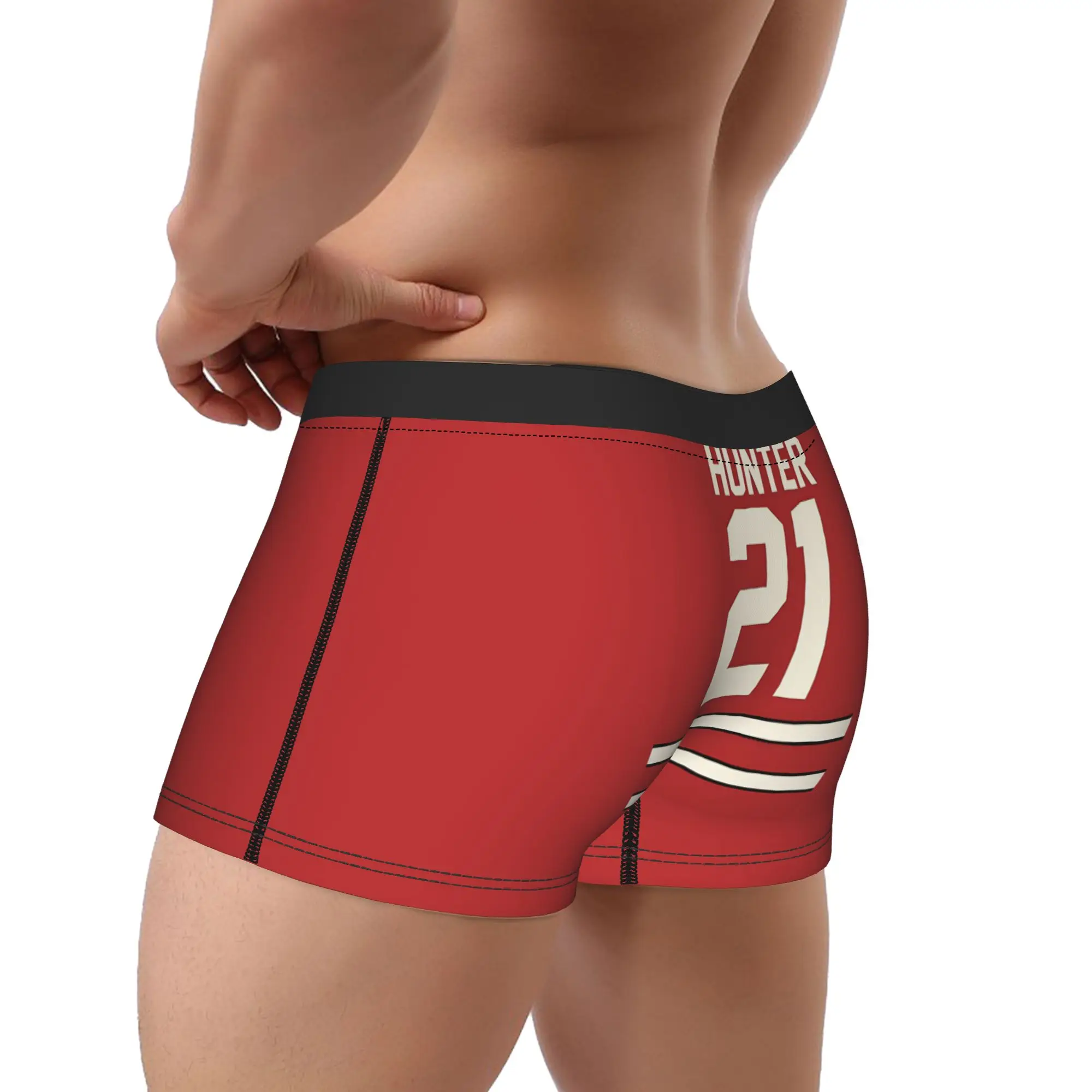 Man Boxer Briefs Shorts Panties Heated Rivalry 21  Polyester Underwear  Male Printed M-XXL Underpants
