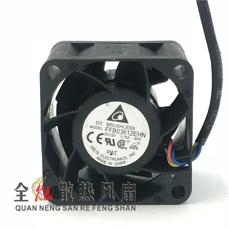 for FFB03612EHN 12V 0.75A 3628 3.6cm Switch Light Source Illuminator Cooling Fan