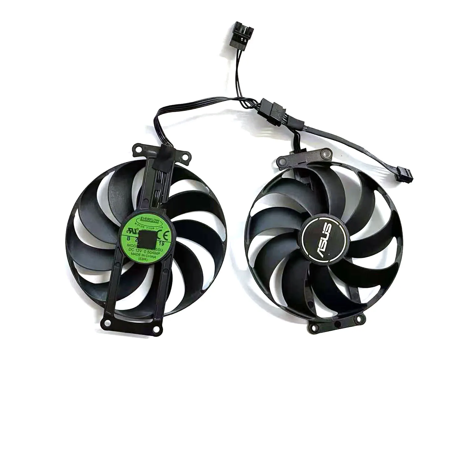 

ForASUS RTX 3060ti 3060 3050 RX6500xt 6400 graphics card coolingBrand new original CF9010U12S T129215SU 6PIN RTX3060TI GPU fan