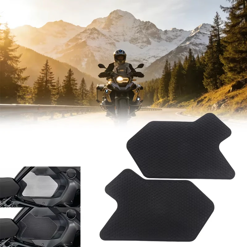 Motorcycle Tank Pads Anti Slip Sticker Tank Traction Pad Side Knee Grip Protector For R1200GS R1250GS Adventure R1200 R1250 GS