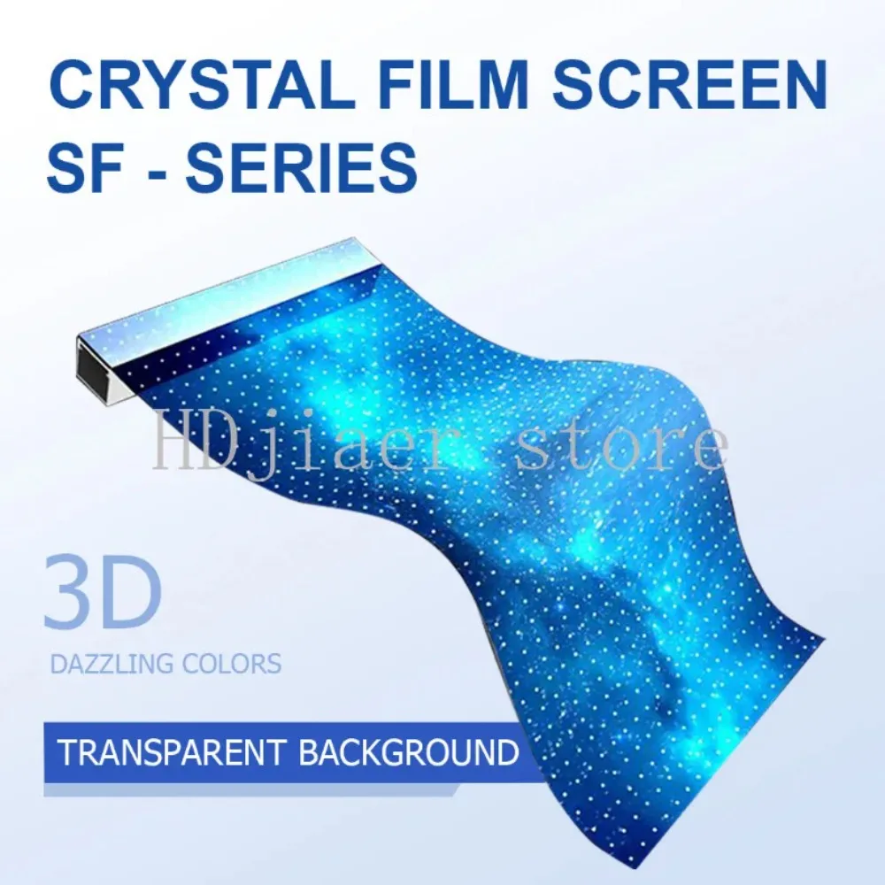 

P4/P6/P8/P10 LED crystal screen: high definition advertising for indoor and outdoor hotel and bar windows