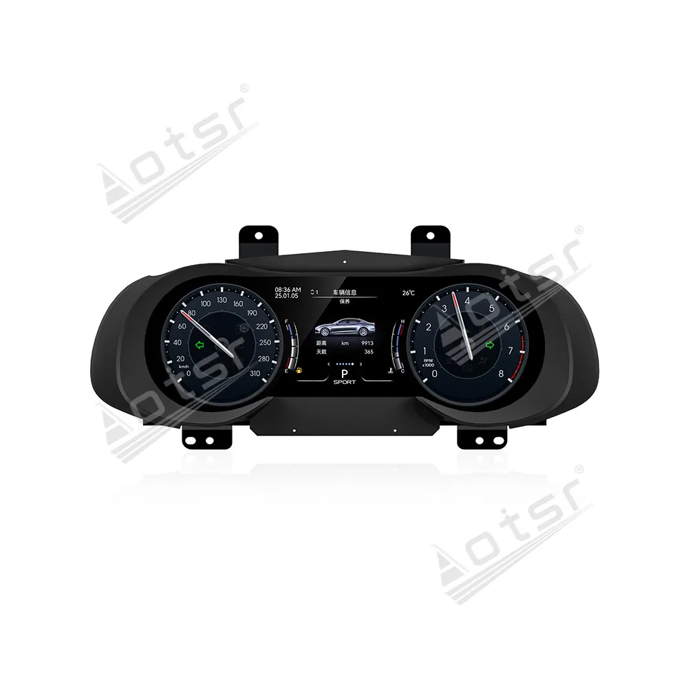 High Quality Digital Cluster Odometer For Maserati President 2013-2023 LCD instrument panel Carplay Virtual Cockpit Speed Meter