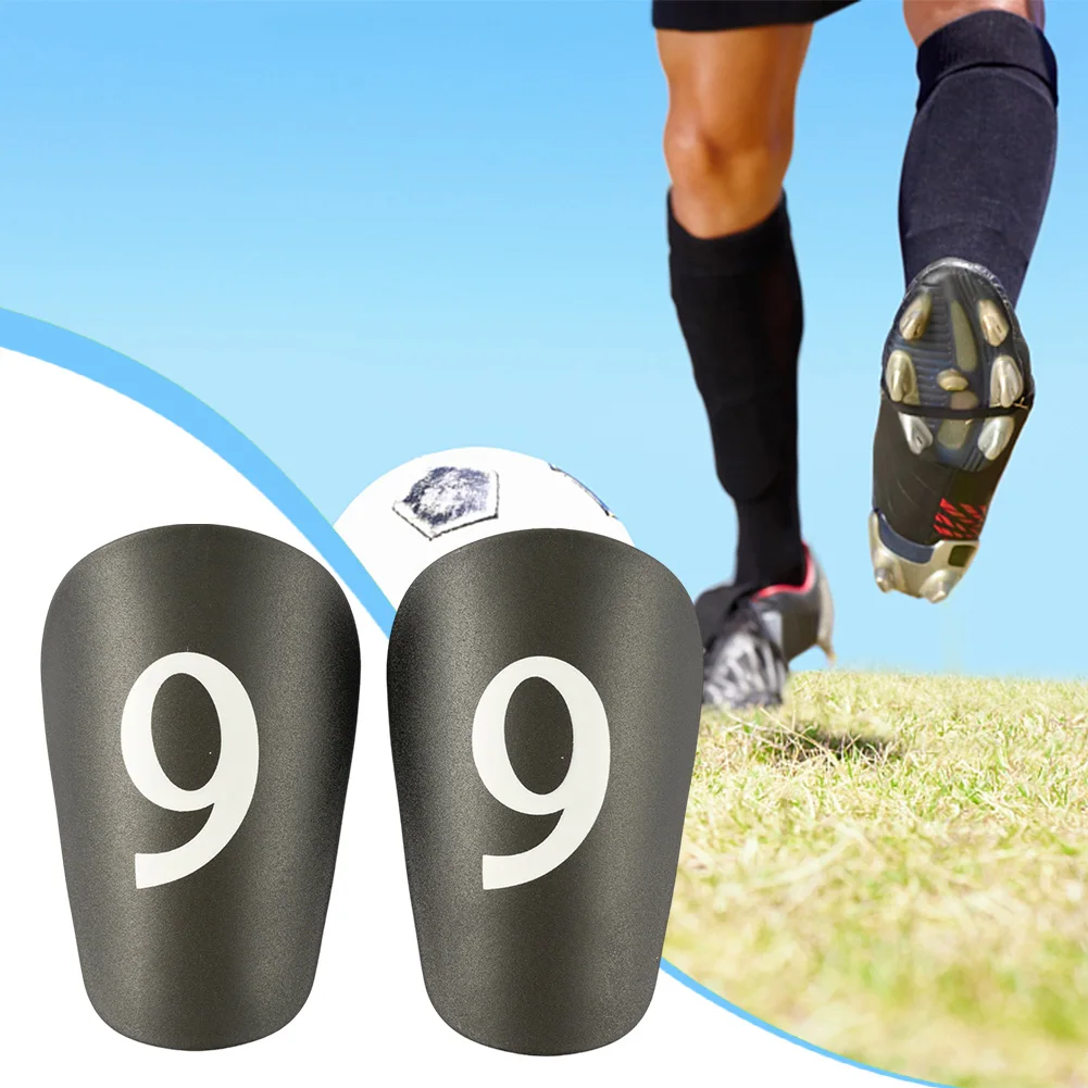 2Pcs Mini Football Shin Pad Soccer Miniature Shin Guards Wear-resistant Protective Shin Guard Shock Absorbing for Kids Adults