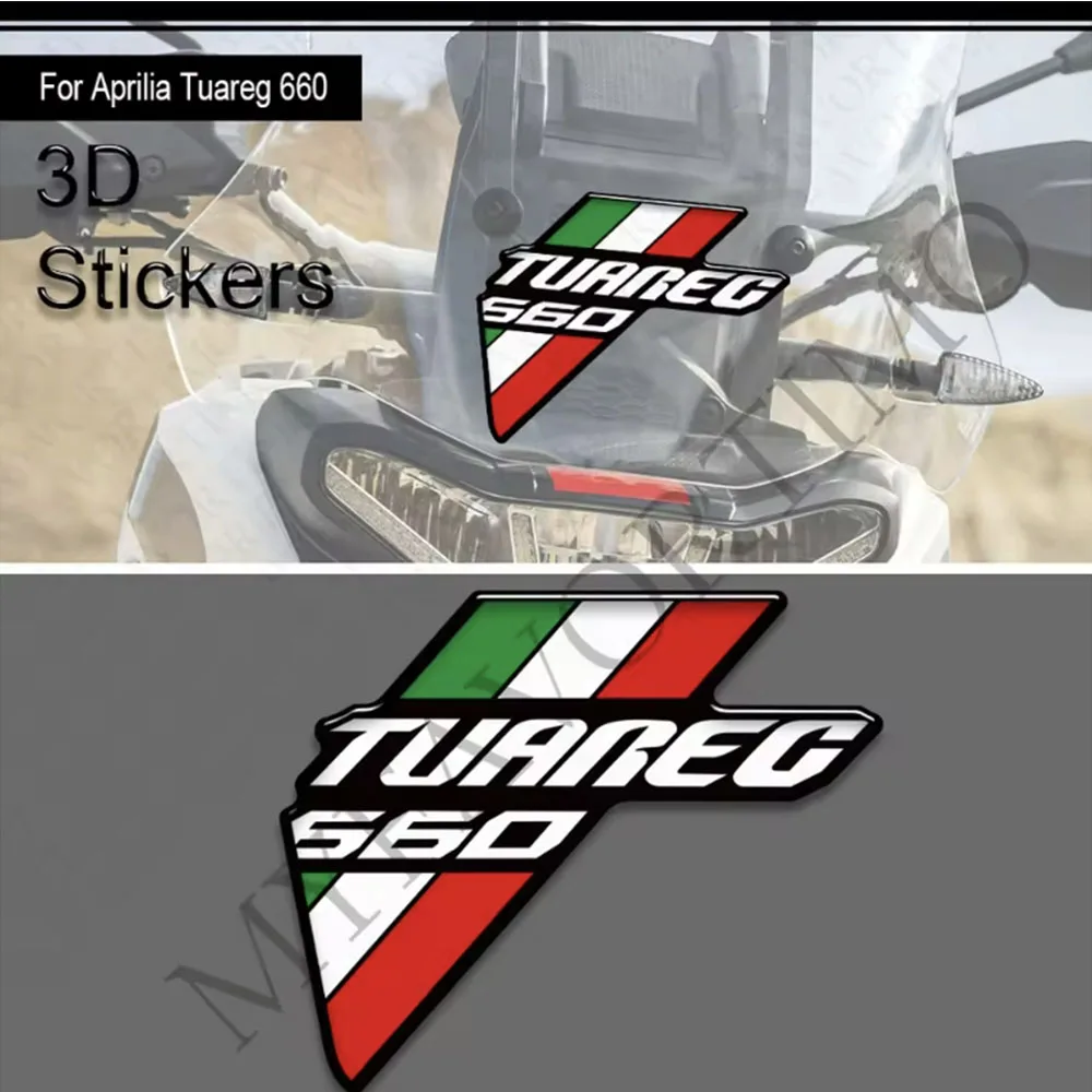 

Для Aprilia Tuareg 660 RALLY Tank Pad Защита велосипеда Приключения Ручной щиток Лобовое стекло Наклейки на поручни Наклейки 2022-2025 2026