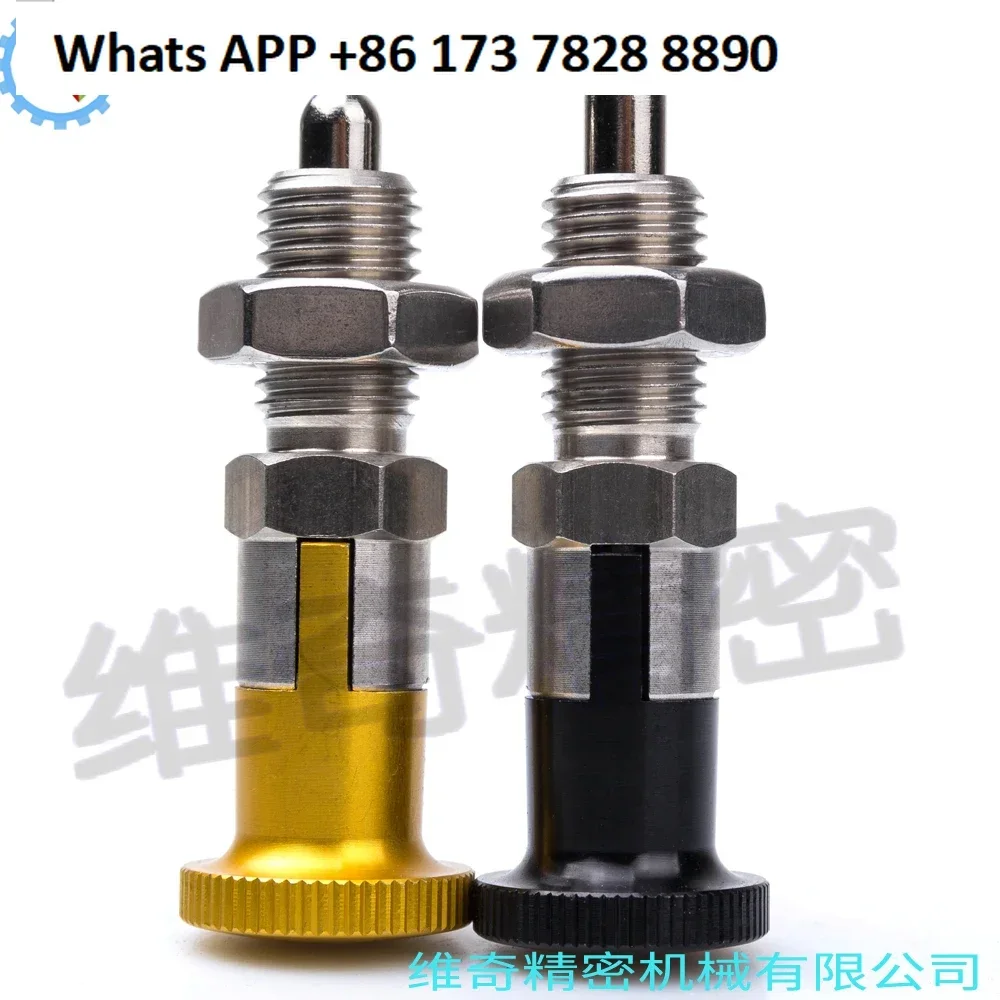 Positionierungsschraube für Indexierungsstift, VCN210, Federzugstift, elastischer Kolben, Schnellverriegelungsstift, Knopfkolben