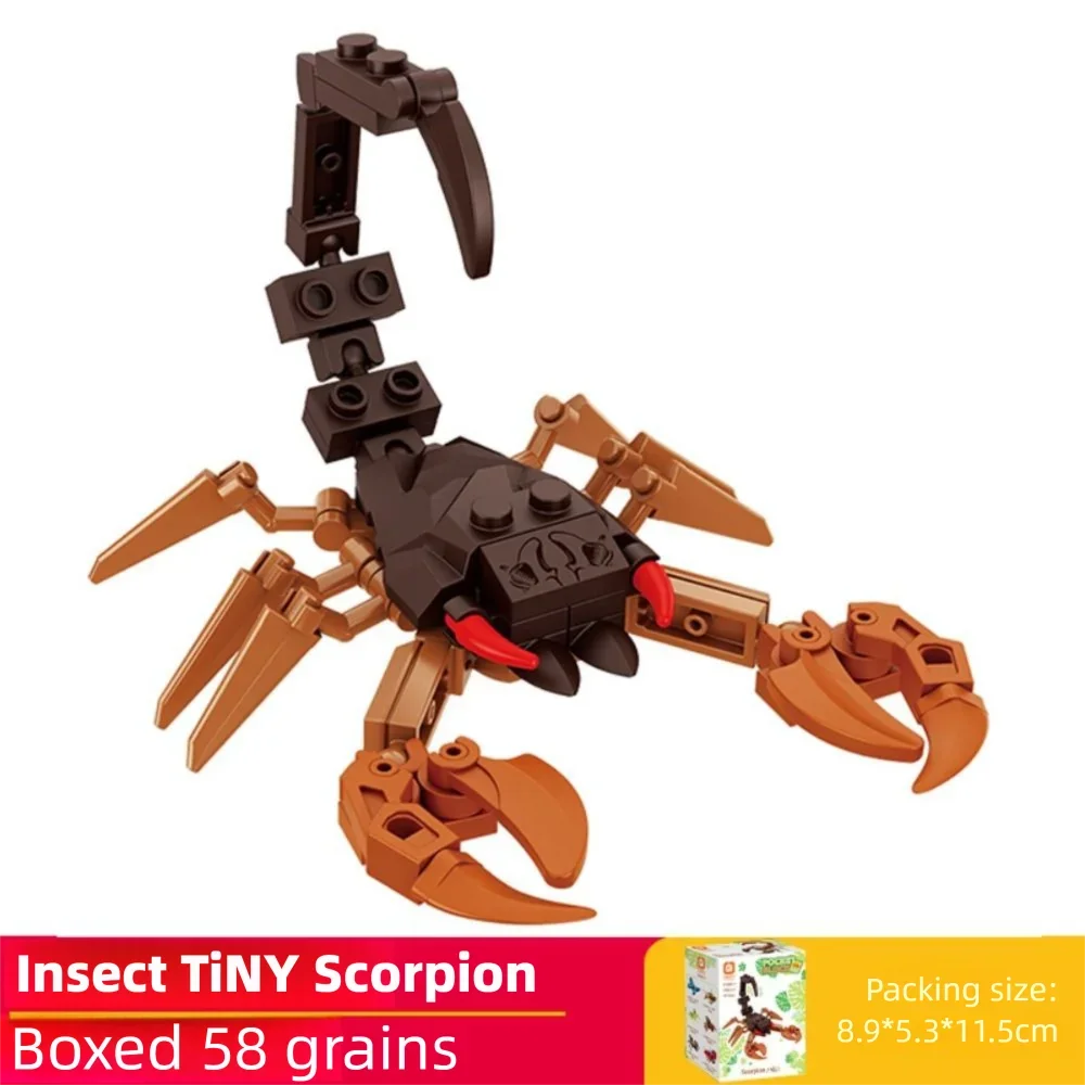 Puzzle Insekt Tier Modell Interessante Bausteine Ameise Libelle Montage Modell Geschenk