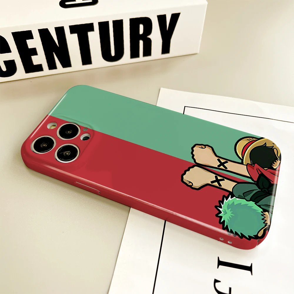O-Ones Pieces Color Picture For Samsung S26 S25 S24 S23 S22 S21 S20 FE Note 20 Ultra Plus Glossy HD Hard Cover Film Phone Case