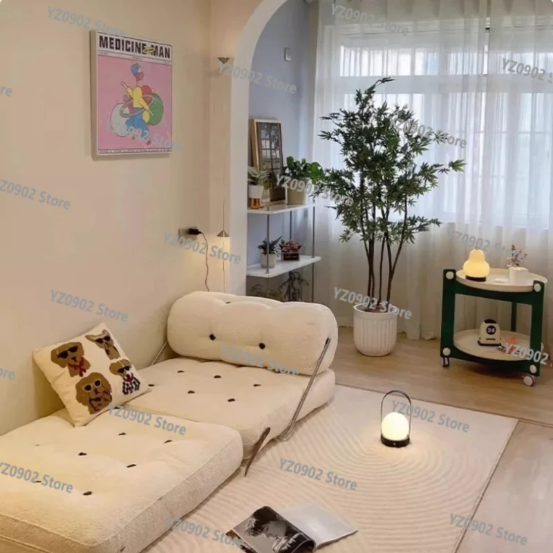 

Современный складной диван-кровать - многофункциональная мебель для гостиной, удобное кресло с откидной спинкой, индивидуальное кресло-кровать