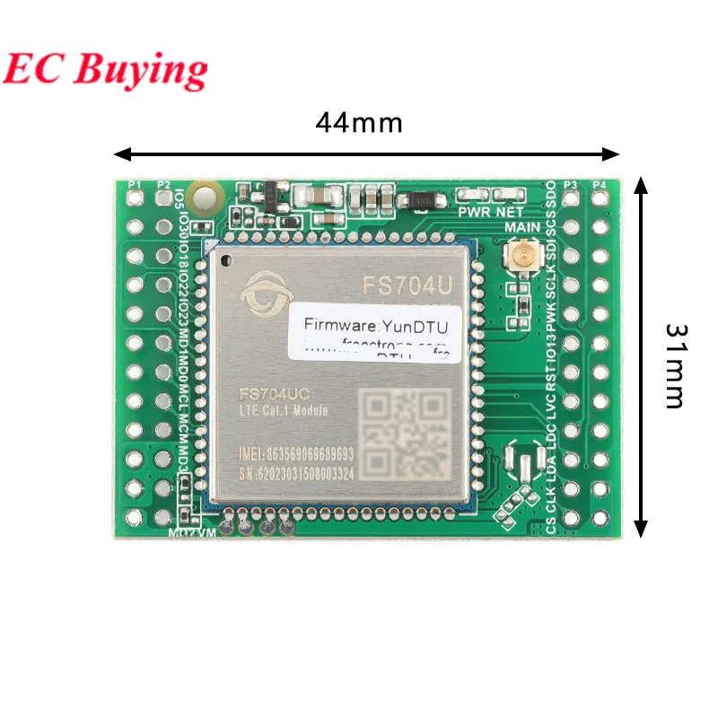 4G Modul Entwicklung Core Board LTE A7670C SIM7600CE Air720D Air720H EC20 GPS Position Wifi Drahtlose Unterstützung FTPS/HTTPS/DNS – Detail 15