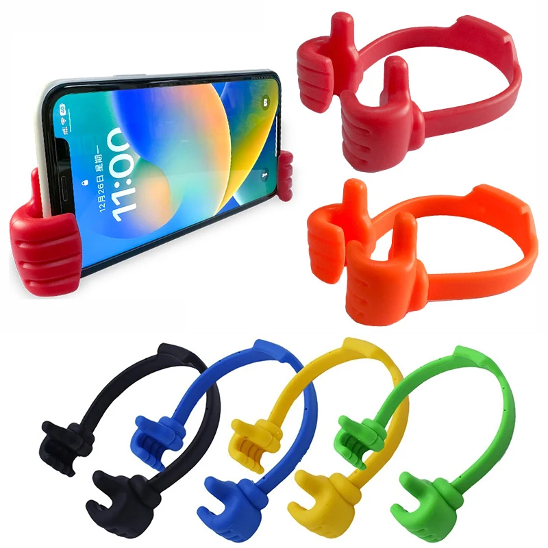 Thumbs-up Modeling Colorful Holder for Cell Phone Bracket Mobile Phones Stands Mount for IPhone for Samsung Tablet Desk Holders