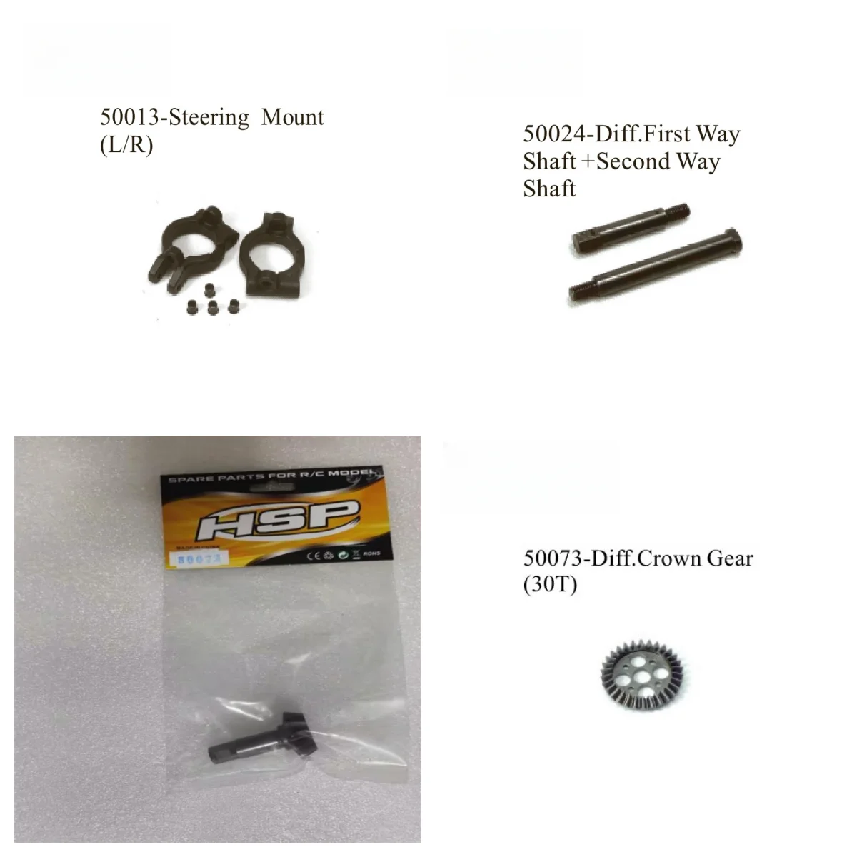 الملحقات الأصلية HSP 50013 50024 50072 50073 لـ 1/5 GAS BAJA 94054