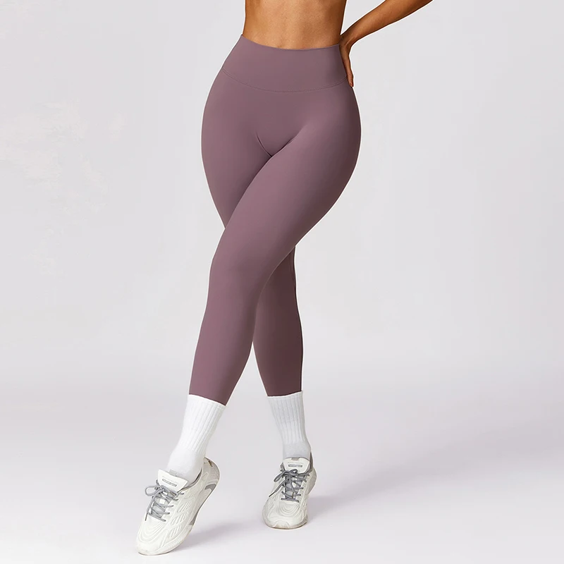 Ctenkevet-Leggings deportivos de cintura alta para mujer, pantalones elásticos de gimnasio, mallas de entrenamiento para correr, medias suaves para