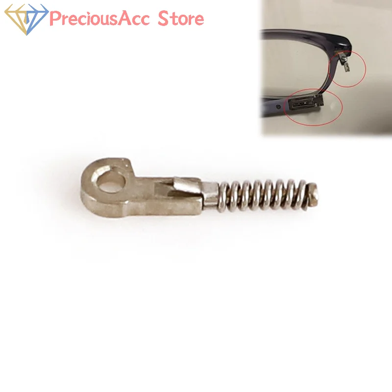 2Pcs Flex Temples Optical Frame Broken Replacement Part Eyeglasses Spring Insert Glasses Repairing Accessory Stainless Steel