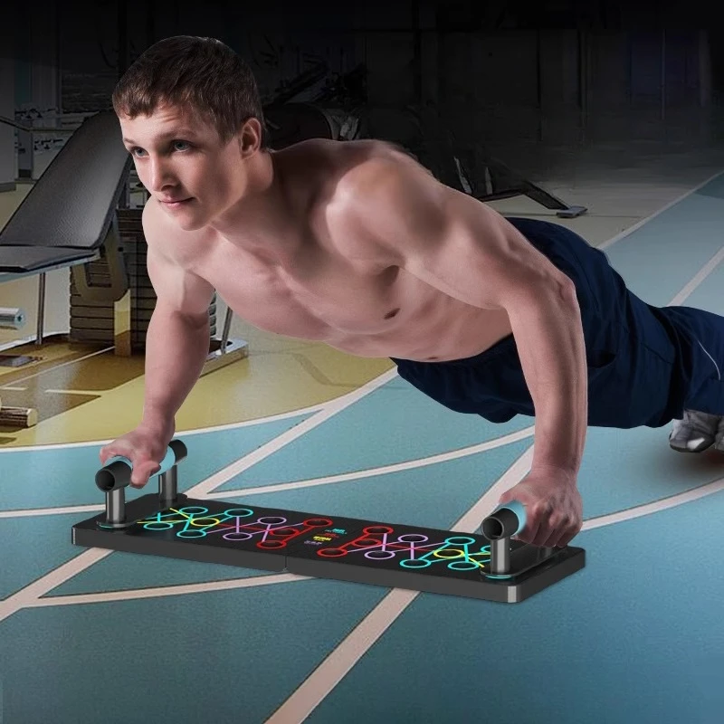 

Multifunctional push-ups, fitness board brackets, men's home aids