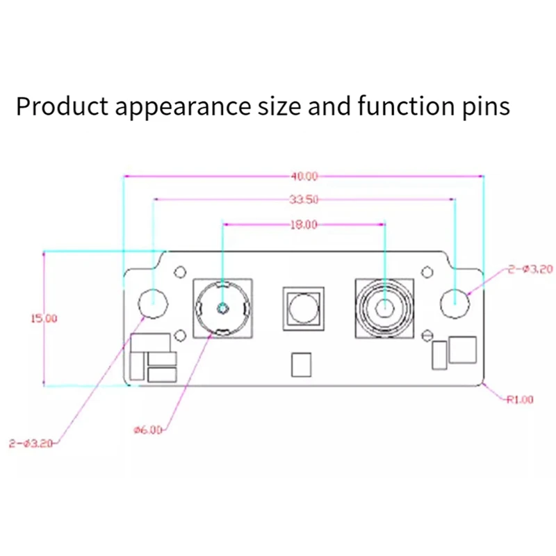 FM225 3D Face Recognition Module With Binocular Infrared Camera Live Detection Offline Recognition For Smart Home