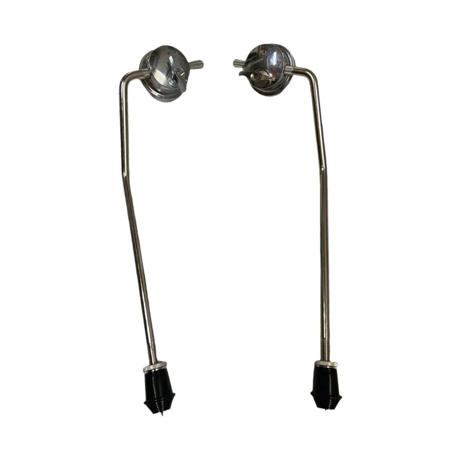 

2 Pieces Bass Drum Bracket Metal Bass Drum Stands Legs Universal Repalcement